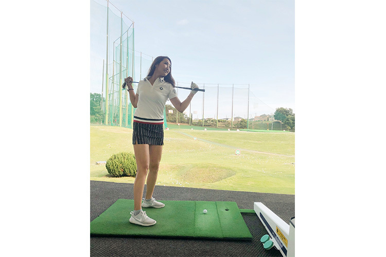 Yurie808golfのゴルフ練習方法を紹介します 打ちっ放し編 ゴルフハックガール Golfhackgirl